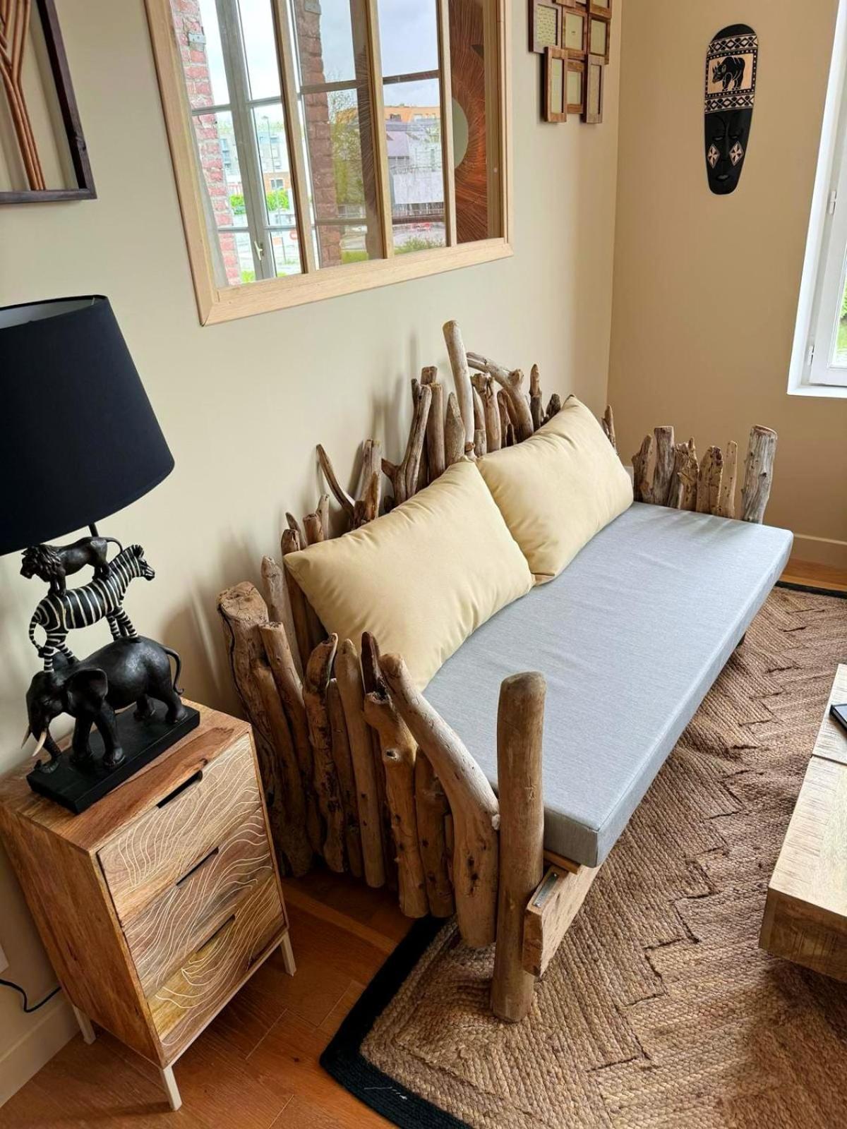 Duplex Safari Jusqu'A 4 Personnes, Spa, Cinema Et Lit Sous Les Arbres, Day Use, 10 Min Centre อาเมียงส์ ภายนอก รูปภาพ